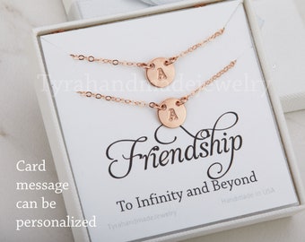 Double Layer initial necklace,Silver,gold,rose gold,sister necklace,mother daughter,mother of two,couple monograms,custom font,personalized