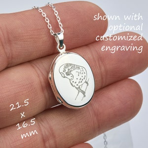 Dime sized sterling silver oval locket with photo,custom keepsake locket,family loss locket,Memorial locket,wedding locket gift