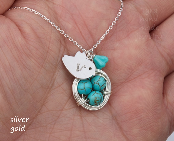 Mother's Day Gift: Bird's Nest Necklace - Spot of Tea Designs