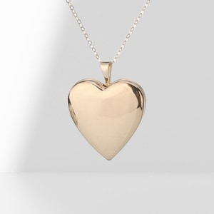 GOLD FILLED heart locket with photo,custom engraving,memorial locket,Valentine&#39;s day locket,remembrance locket,Mother gift,girlfriend locket