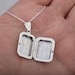 Sterling Silver Rectangle Photo Locket,antique Victorian Etched Box ...