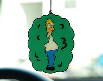 Vintage 1990s Simpsons Car Air Fresheners, New in Package, Set of