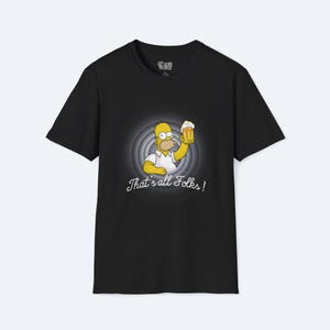 Simpsons Night Shirt - Etsy