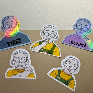 Chibi Sakamoto Days Sticker: Kawaii Anime Decal