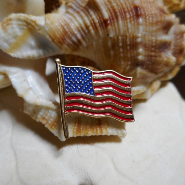 American Flag Lapel Pins - Etsy