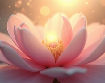 Breath of the Blossom – Meditative Flower Photography | Spiritual Wall Art | Gentle Energy & Mindfulness | Cinematic Flower Art Print