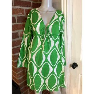 Green Keyhole Dress - Etsy