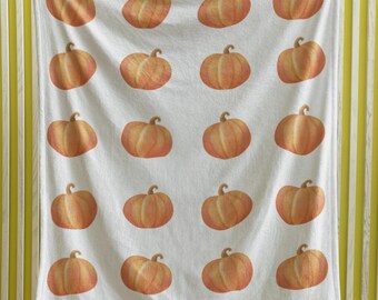 Halloween Blanket, Fall Blanket, Spooky Throw Blanket, Goth blanket , Autumn Blanket