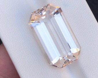 Natural Soft Pink Morganite 20.80 Ct Eye Clean Loose Gemstone