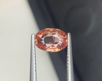 Rare Padparadscha Sapphire 2.01Ct Madagascar GRS Certified Loose Gemstone