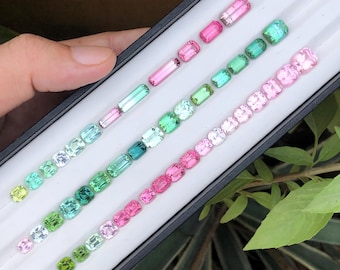 Afghan Multicolor Tourmaline Lot 85Cts – Natural Gemstones – Mixed Cuts & Shapes – Collector/Designer Parcel