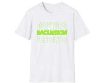 Autismus Inklusion T-Shirt, Bewusstsein Unterstützung T-Shirt, Neurovielfalt Grafik Top