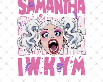 Samantha IWKYM Dungeon Crawler Carl PNG, Princess Donut Mongo Png, Funny Sci-Fi Book Lover Png, Dungeon Crawler Carl Book Digital Download