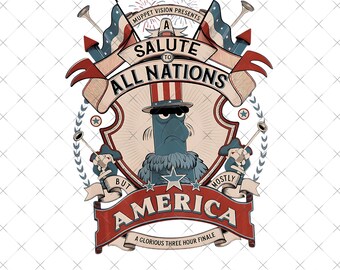 A Salute To All Nations But Mostly America Digital Download, Sam The Eagle Png, Patriotic Disney World Top, 4th of July Epcot Outfit