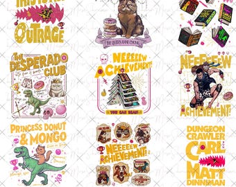 Dies ist eine Empörung Png, Prinzessin Donut Cat Dungeon Crawler Carl Png, Geschenk für LitRPG-Liebhaber, Buchserie Kleidung Png, Gott verdammt noch mal Downut Png