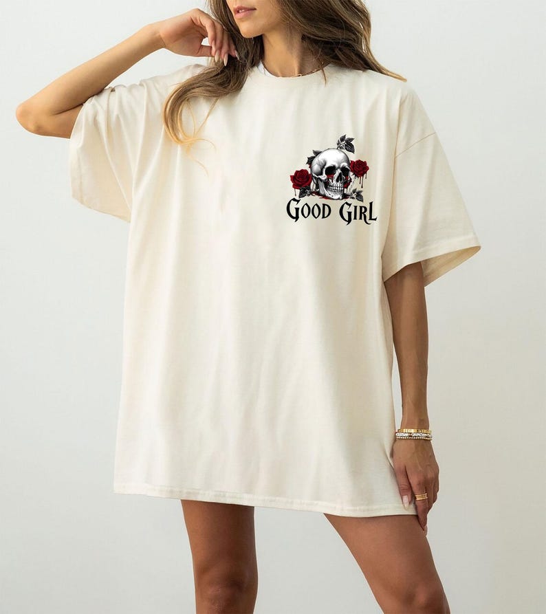 Retro Good Girl Png, verbreiten Sie diese Seiten wie ein gutes Mädchen Design, Dark Romance Bookish Png, Spicy Smut Reader Digitale Datei Bild 2