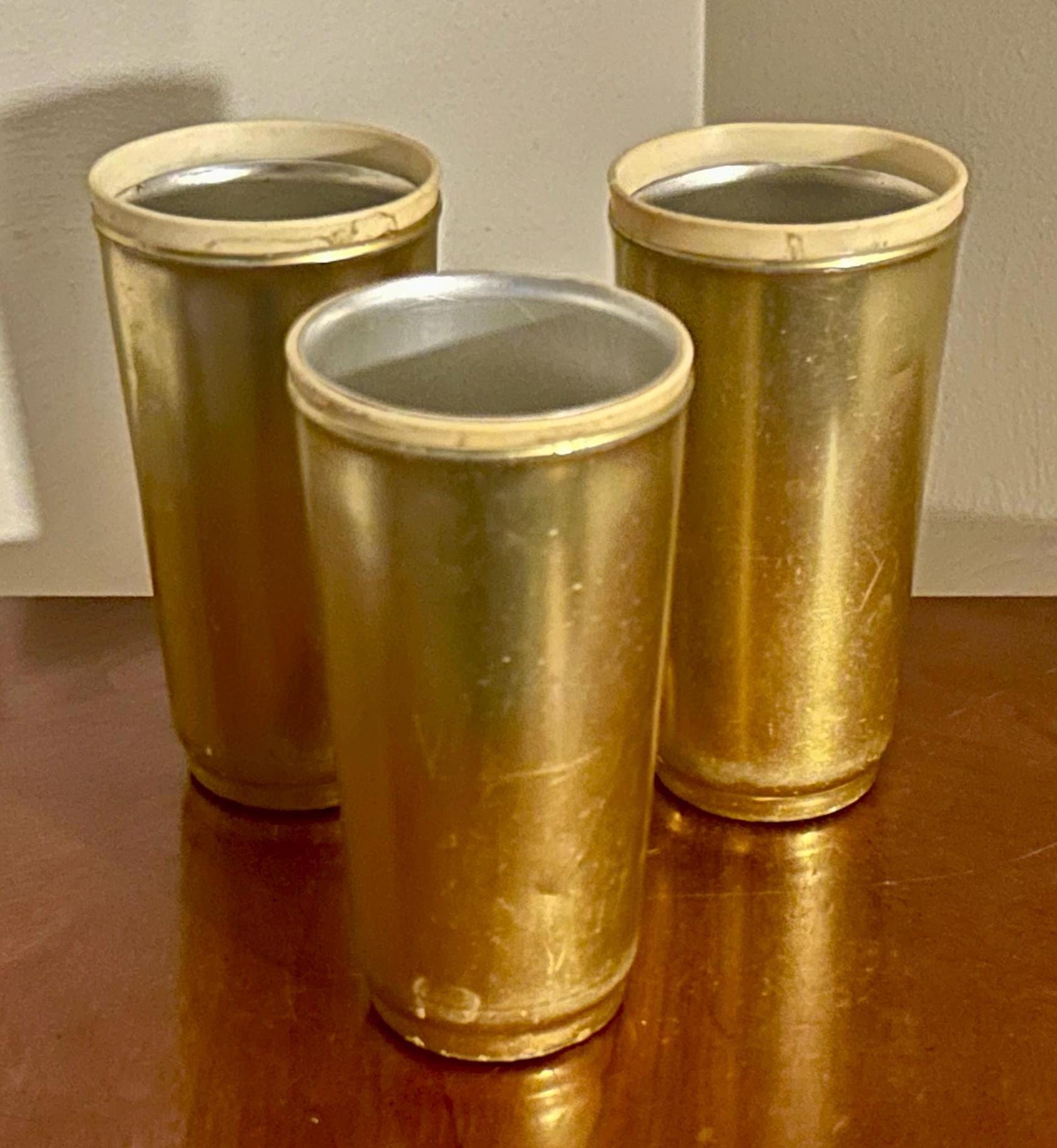 Vintage Aluminum Tumblers - Etsy