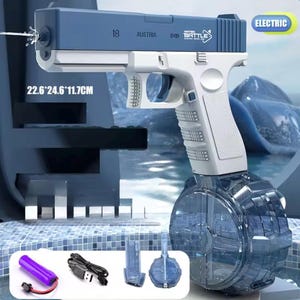 Pistola ad acqua ricaricabile – Giocattolo estivo futuristico – Regalo per bambini
