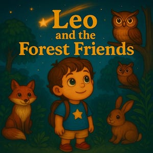 The Adventure of Little Leo | Digital PDF Children’s Book | Downloadable Storybook for Kids | Heartwarming Bedtime Tale of Friendship
