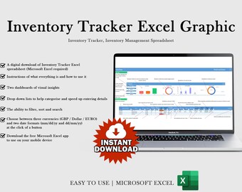 Inventory Tracker Excel – Track Your Stock & Maximize Profits!