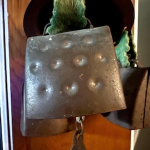 Vintage wind chime with 3 bells