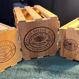Napa Valley Box Company crates
