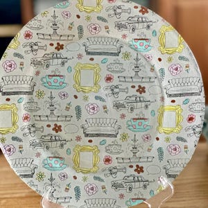 Friends Inspired Decorative Plate