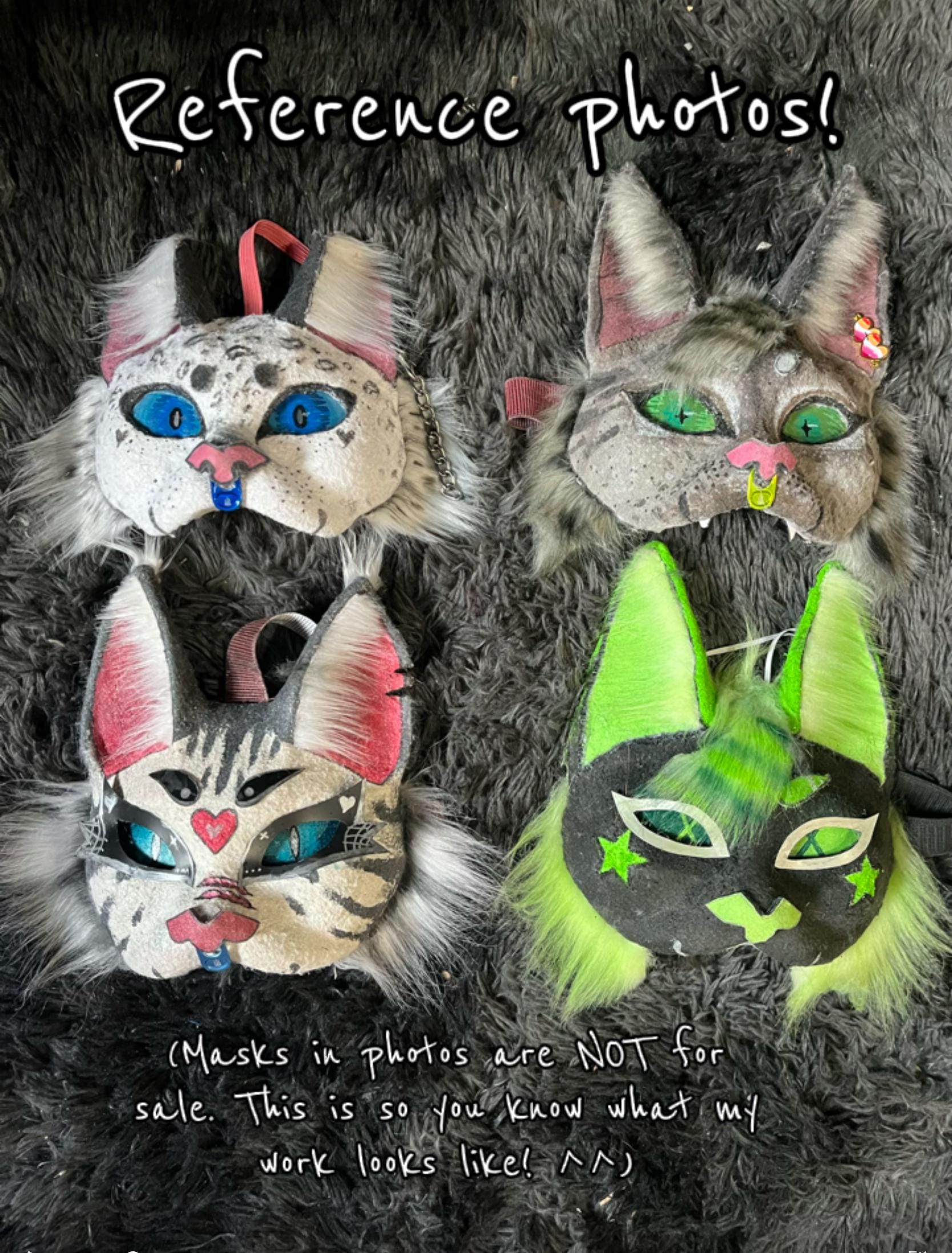 Custom therian theriotype mask commissions! (MESSAGE BEFORE BUYING)