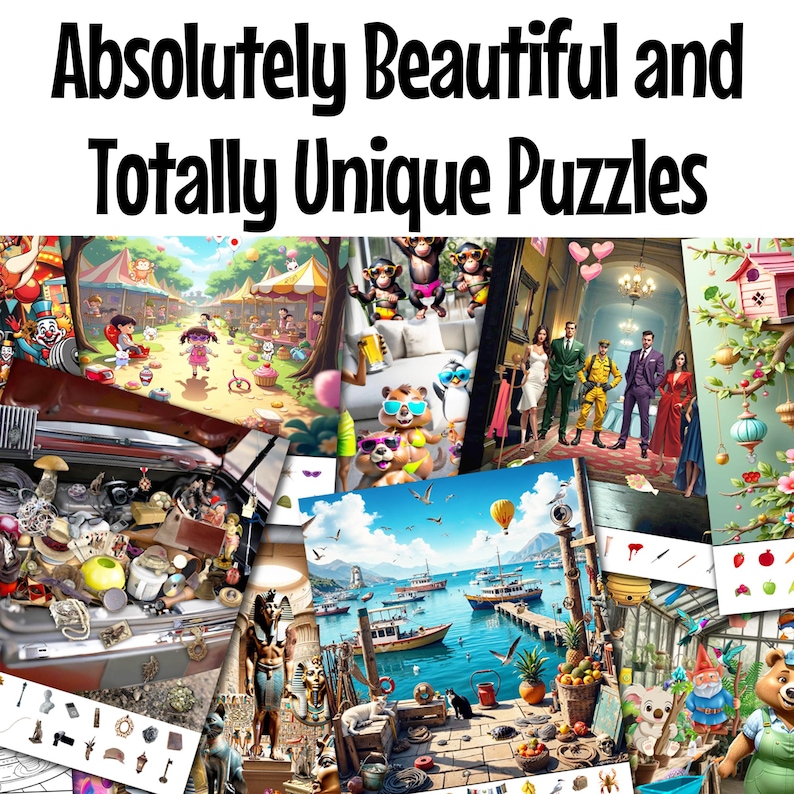 Hidden Object Puzzle Book for Adults: Lost AF Seek and Find [hardcover ...