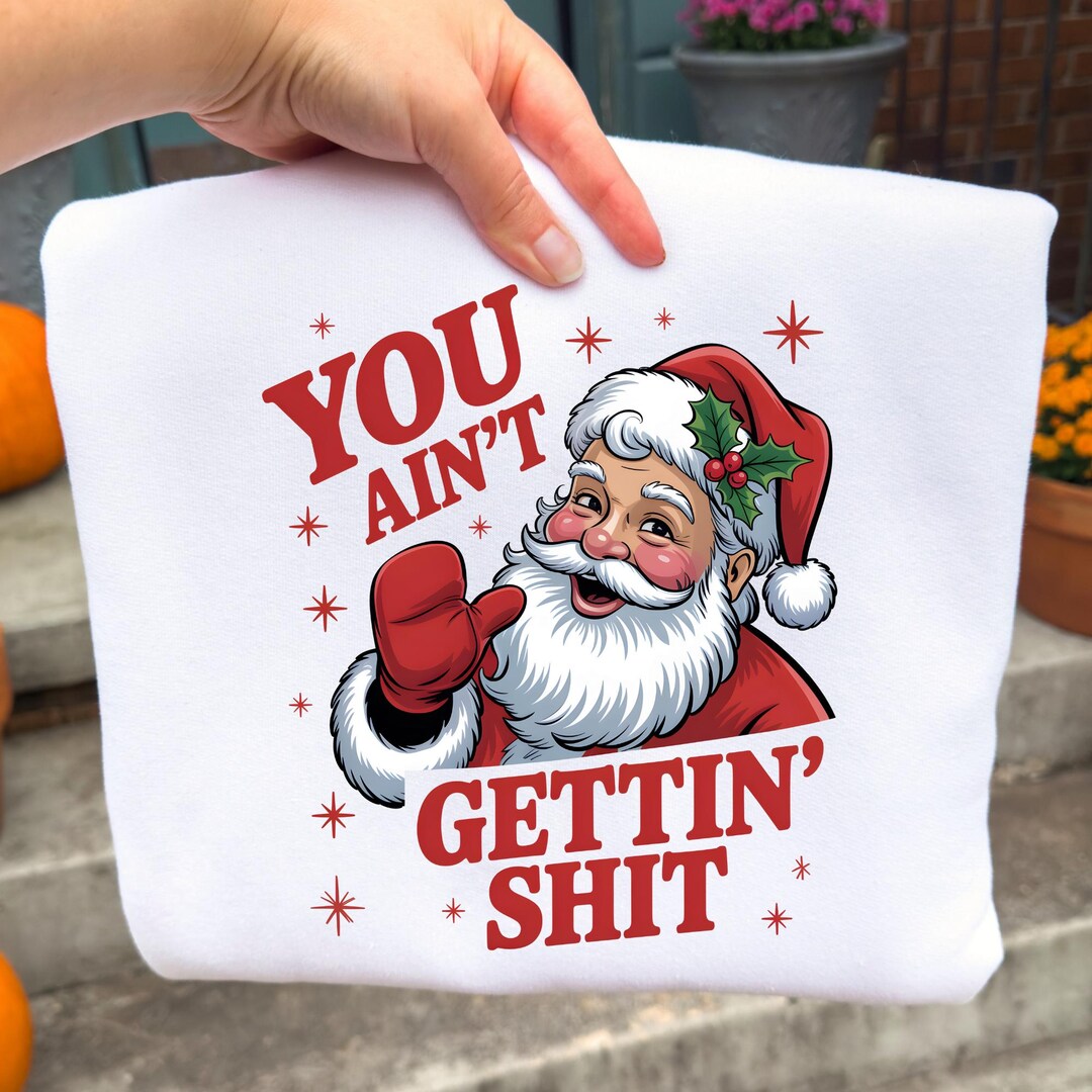 Absurd Santa Funny Sarcastic Santa PNG: Adult Humor Christmas Design - Etsy