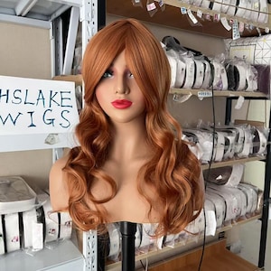 Wigs Mabel Pines Wigs Cosplay Wigs Cartoon Film Character Wigs Long Brown Curly Wig with Bangs Synthetic Wigs Roleplay wigs for Women