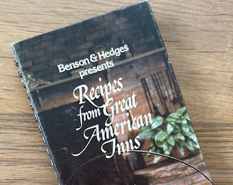Recipes From Great American Inns Cookbook  Vintage 1981 Spiral Bound Americana Cookbook Historic Inns Regional Recipes