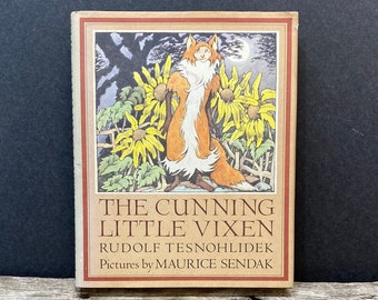 Maurice Sendak's The Cunning Little Vixen First Edition Hardcover Book with Dust Jacket 1985