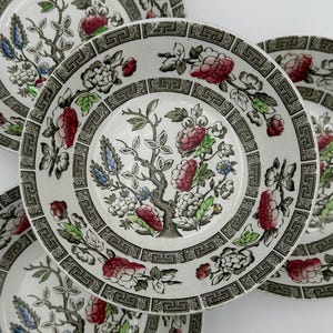 Vintage Ridgway Indian Tree Bowls (Set of 4) - Staffordshire England