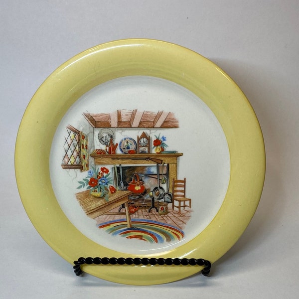 Homer Laughlin 1940s Dinnerware Colonial Kitchen Bread and Butter Plates and Fruit Dessert Bowls Sold Separately