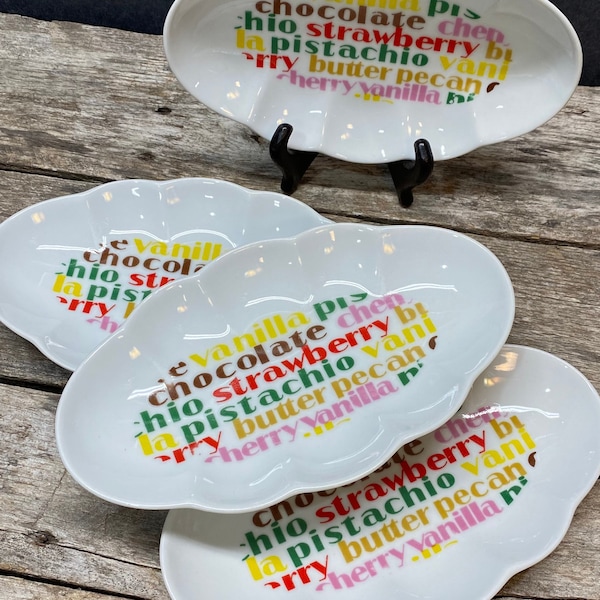 Ice Cream Dishes Etsy