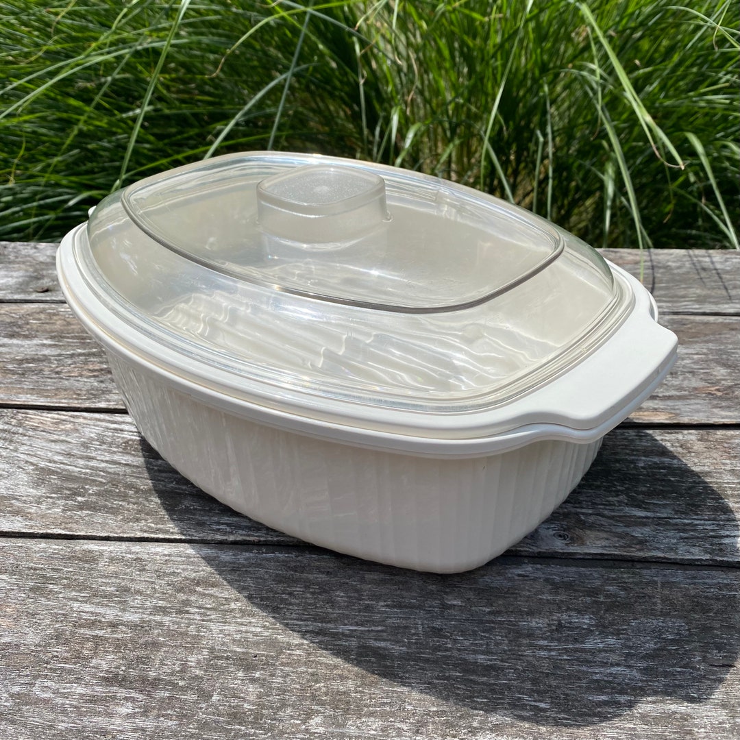 Rubbermaid Microwave Cookware 4 Quart Roaster Roasting Rack Etsy