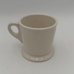 Anthropologie Monogram K-mugg – Retro rakkaffekopp, 433 ml svartvit initial bild 7