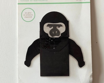 Martha Stewart Paper Bag Puppet Kit: Gorilla DIY Craft