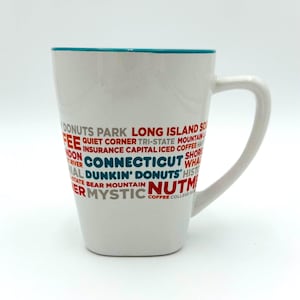 Tasse Dunkin&#39; Donuts Connecticut : collection Retro Destination Series