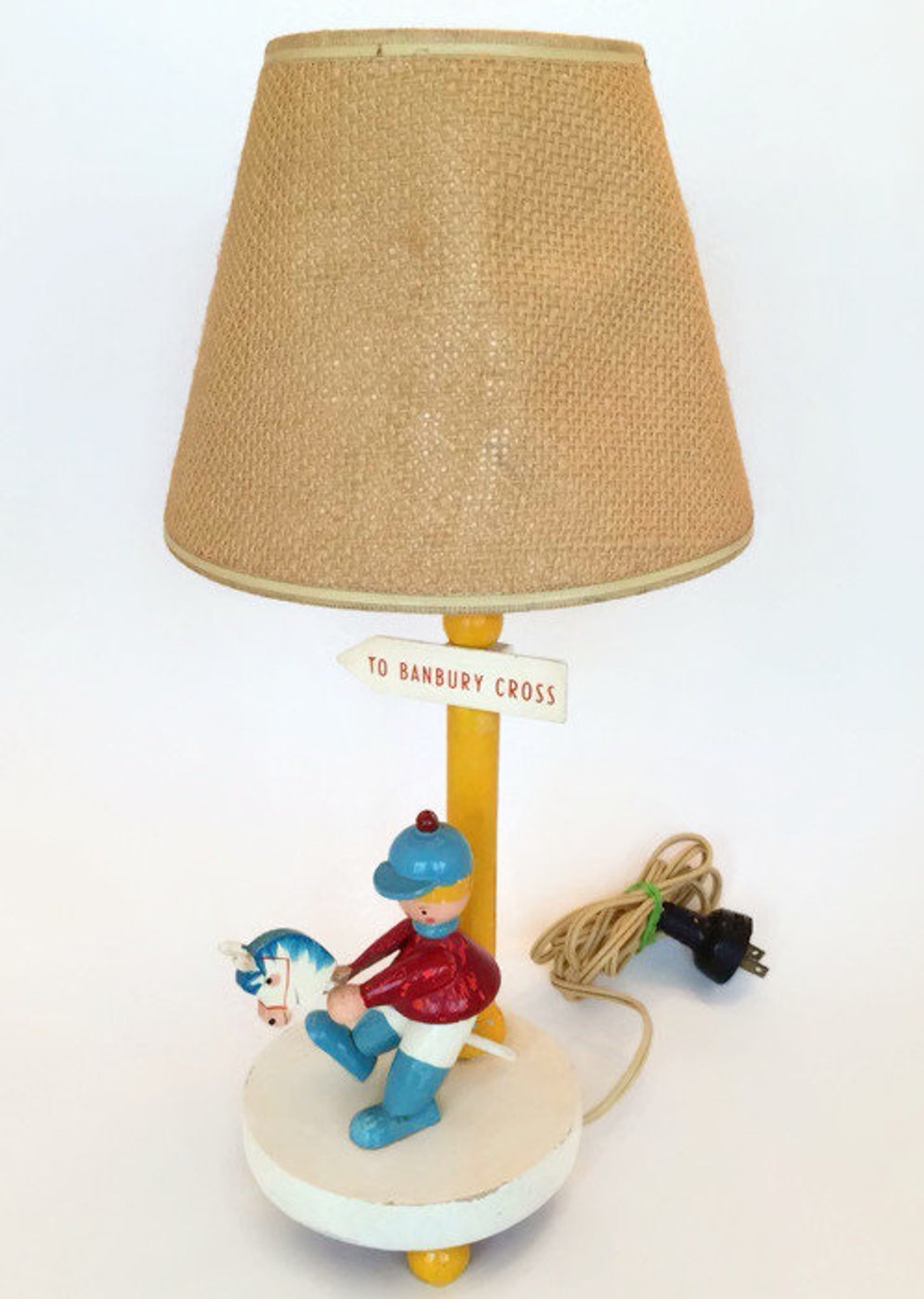 1960's Storybook Lamp Irmi Nursery Originals Lamp Etsy