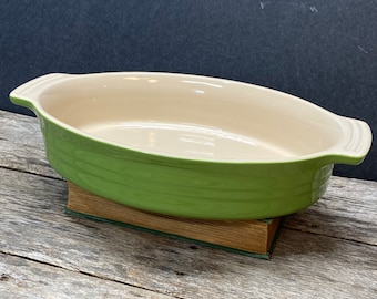 small oval oven dish