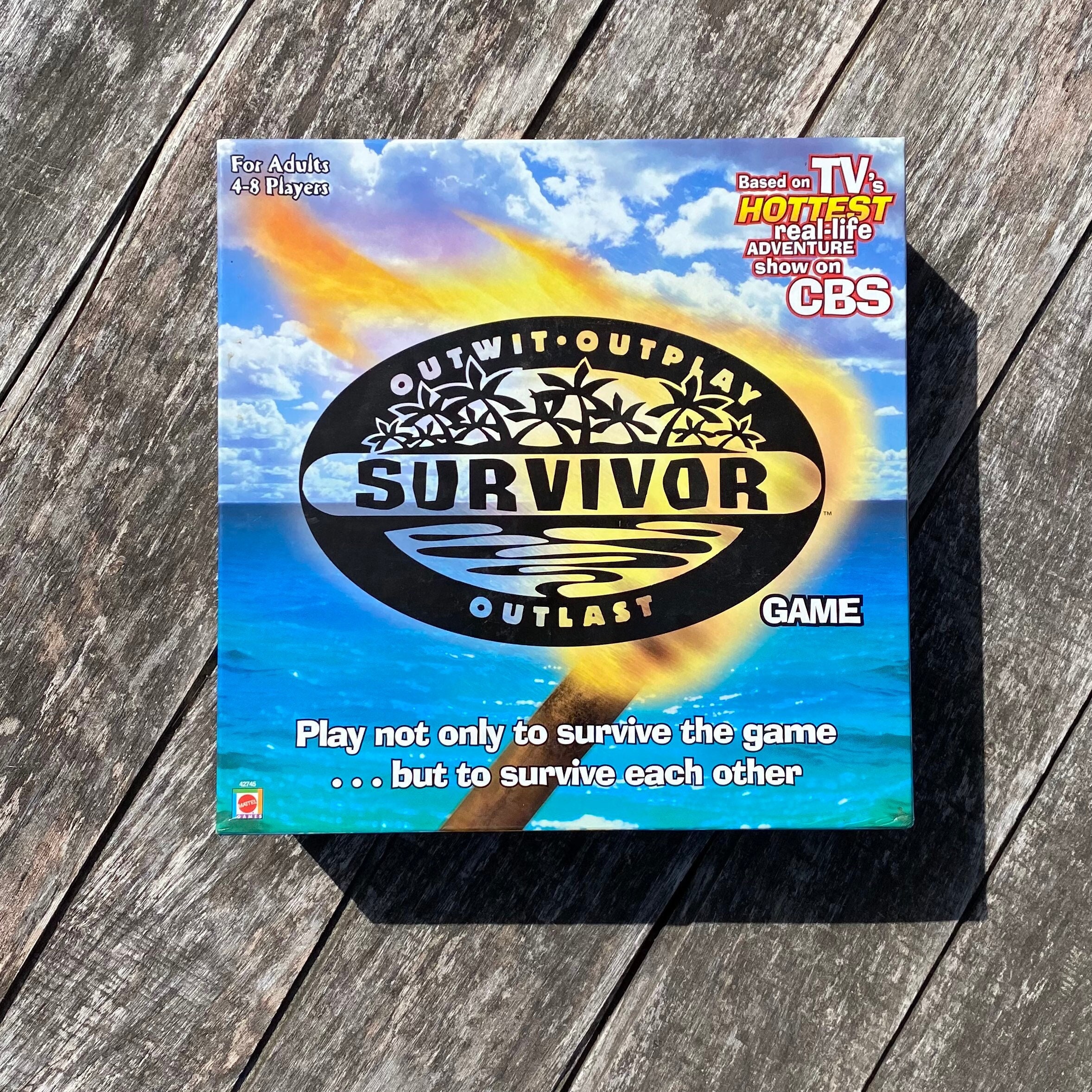 Mattel Survivor Board Game for sale online 
