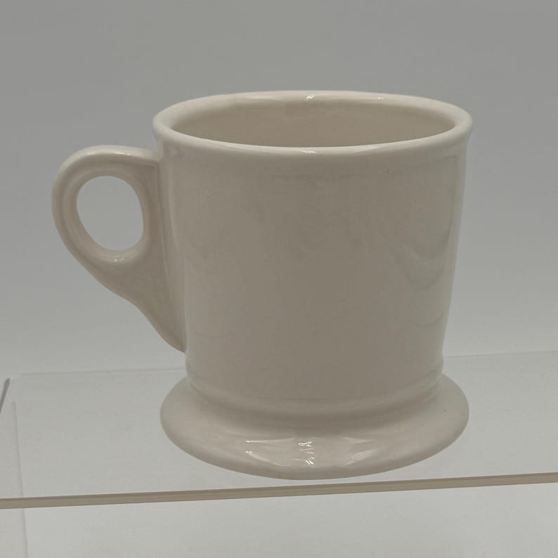 Anthropologie Monogram K-mugg – Retro rakkaffekopp, 433 ml svartvit initial bild 6