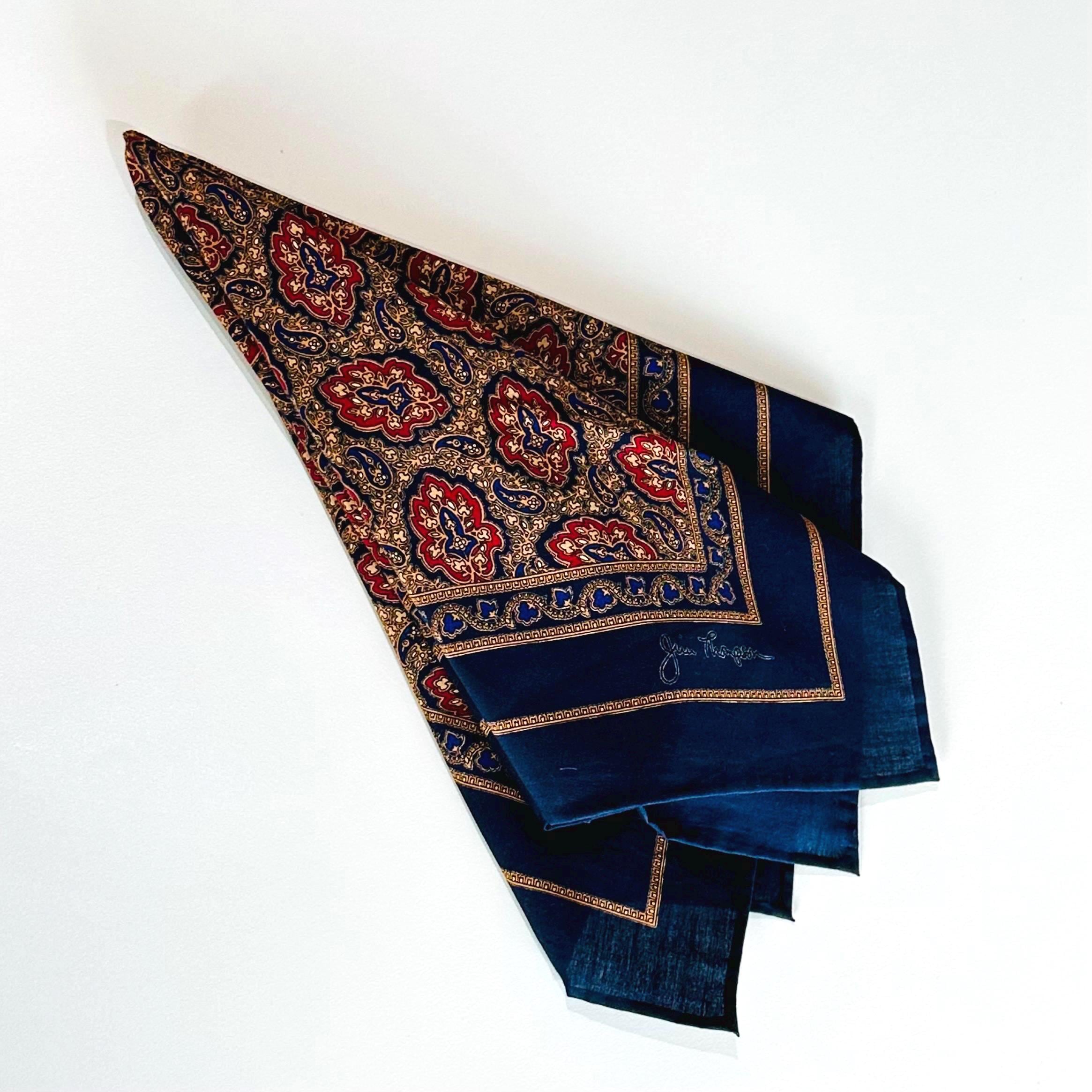 希少90s ジムトンプソン ガウンコート シルクガウン　羽織り 古着ビンテージ 希少90s ジムトンプソン ガウンコート シルクガウン 羽織り 古着