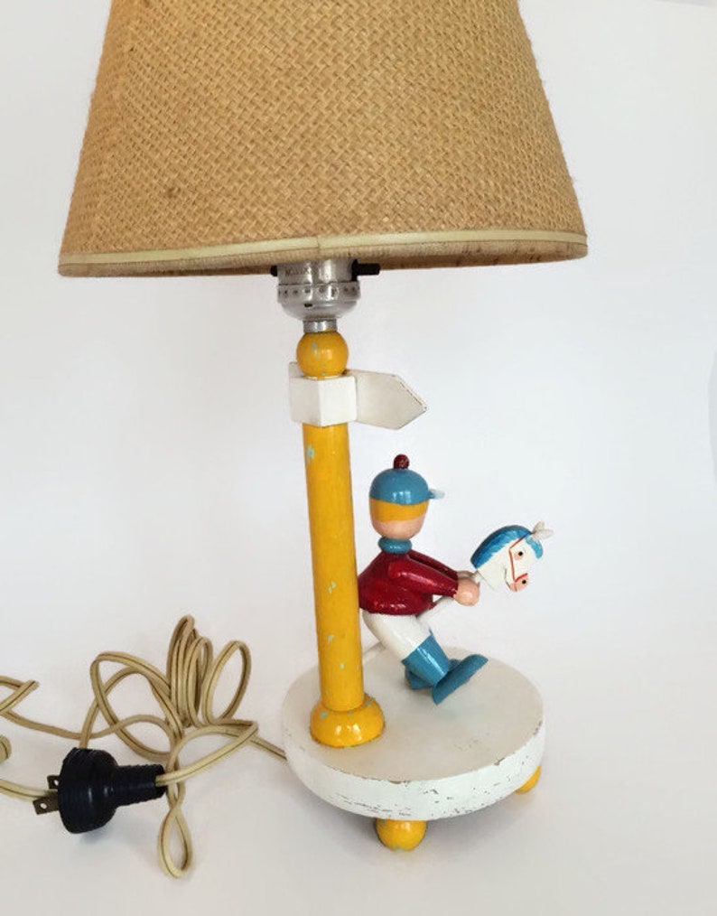 1960's Storybook Lamp Irmi Nursery Originals Lamp Etsy