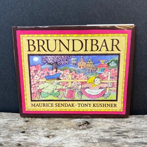 Vintage Maurice Sendak Book, Collectible Book, Brundibar Illustrated by Maurice Sendak First edition Hard Cover Book