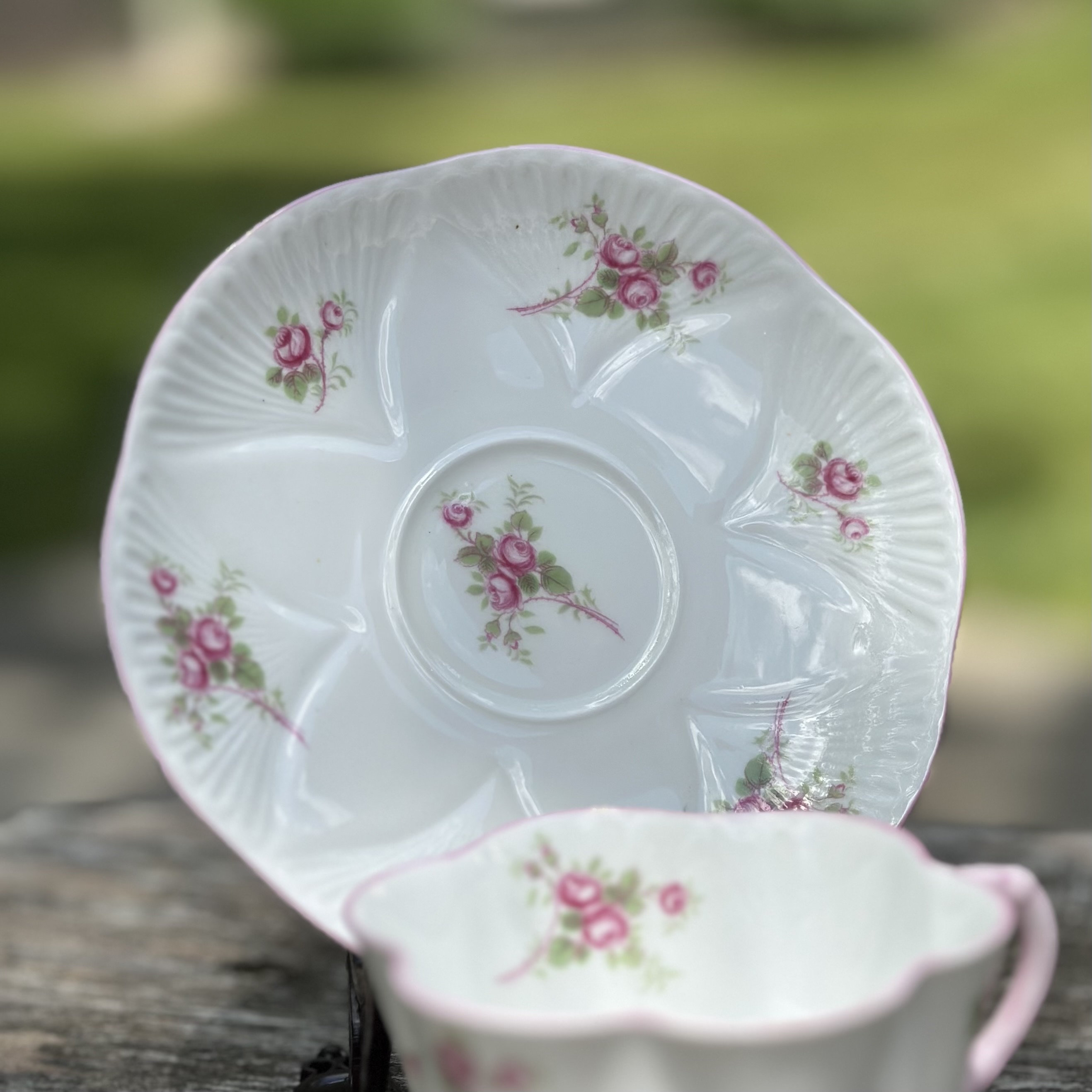 美品 Shelley Primrose プリムローズ チンツ ラウンド ケーキ皿 【公式