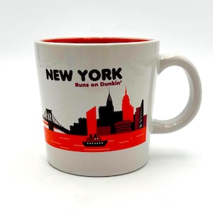 Tasse New York DDestinations NY en édition limitée Dunkin&#39; Donuts - Tasse à café 16 oz