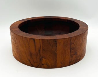 ヴィンテージ Dansk チーク材サラダボウルセット：ミッドセンチュリー